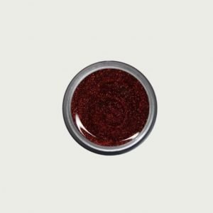 Esmalte semipermanente Glitter Red